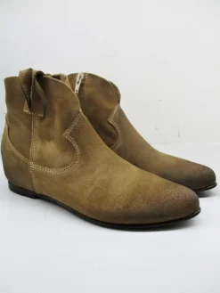 Tronchetto pelle donna PT200 cammello<Rep-Ko Sale