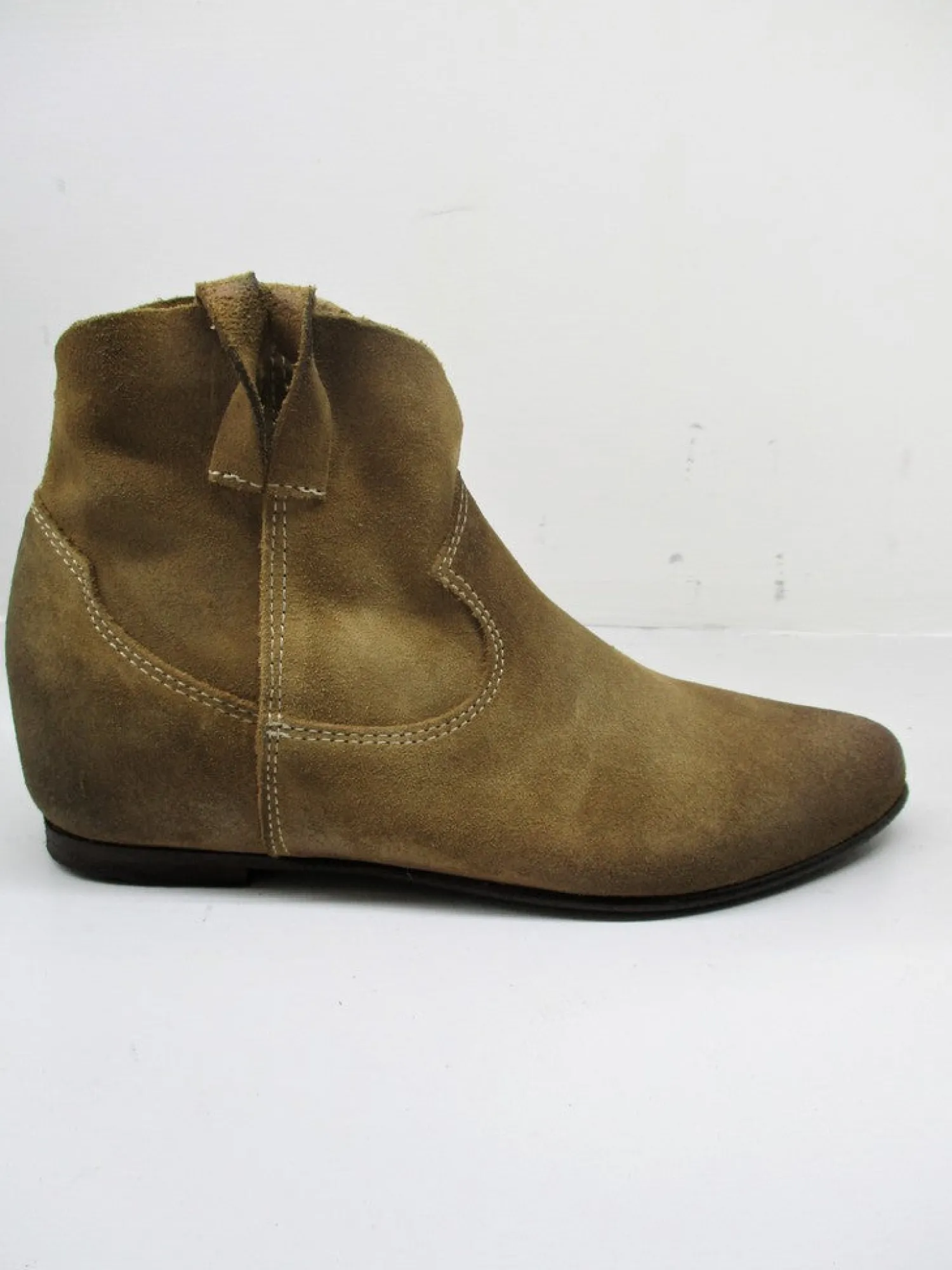 Tronchetto pelle donna PT200 cammello<Rep-Ko Sale