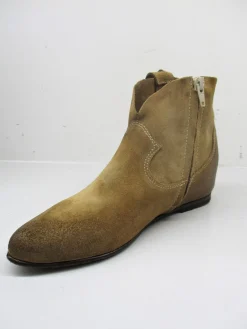 Tronchetto pelle donna PT200 cammello<Rep-Ko Sale