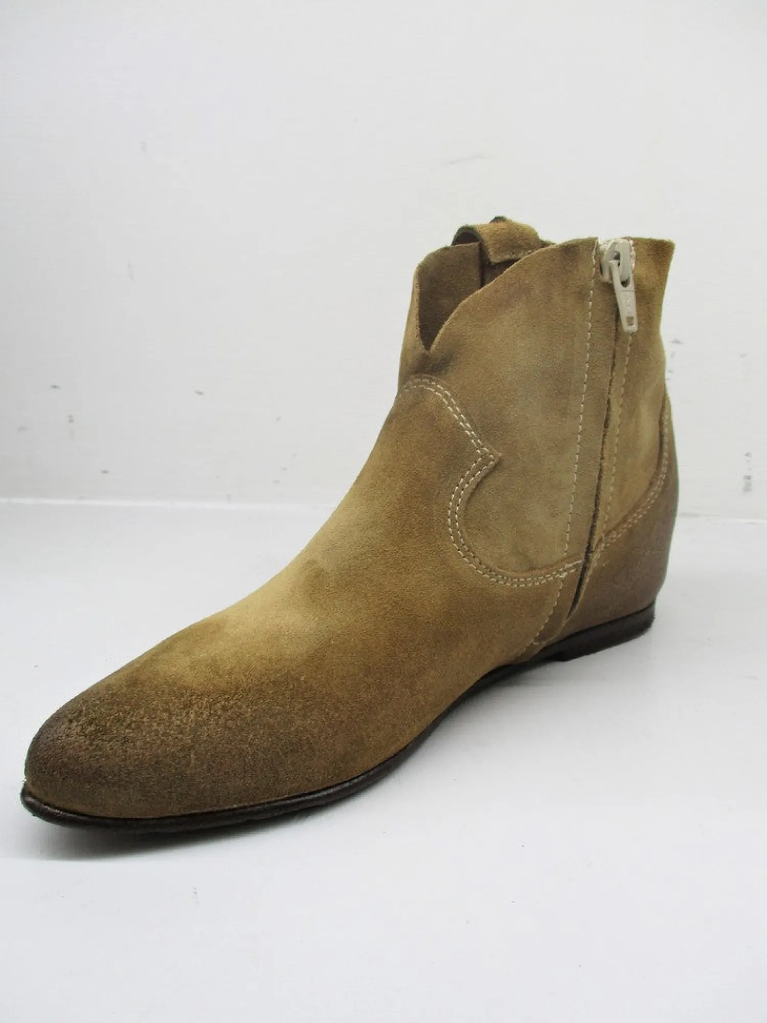 Tronchetto pelle donna PT200 cammello<Rep-Ko Sale
