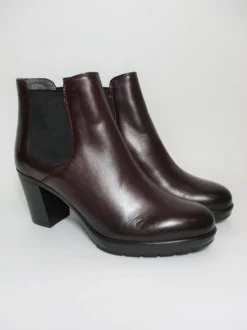 Tronchetto pelle donna 186-33 bordeaux<Triver Flight Hot