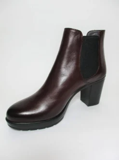 Tronchetto pelle donna 186-33 bordeaux<Triver Flight Hot