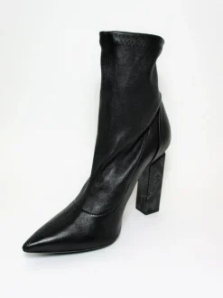 Tronchetto pelle donna 1V78028D nero<Vic Matiè Discount