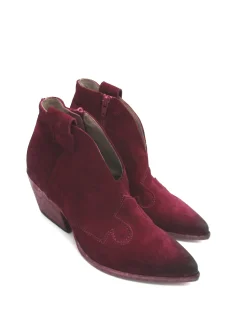 Tronchetto texano camoscio donna E2004 Wash<Elena Iachi Fashion