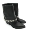 Tronchetto texano pelle donna - E3700 -<Elena Iachi Fashion