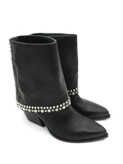 Tronchetto texano pelle donna - E3700 -<Elena Iachi Fashion