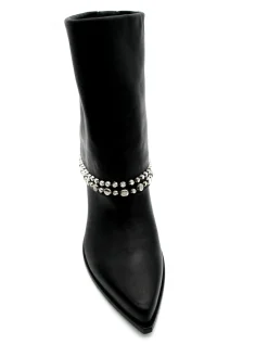 Tronchetto texano pelle donna - E3700 -<Elena Iachi Fashion