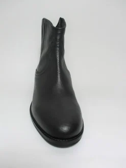 Tronchetto texano pelle donna VALERY 2009 nero<Valery Calzature Sale