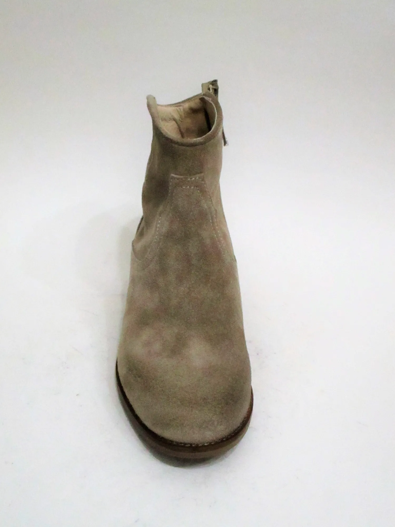 Tronchetto texano pelle donna VALERY 090 beige<Valery Calzature Best