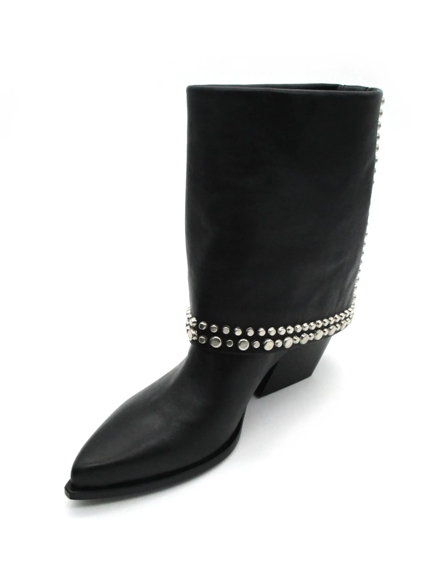 Tronchetto texano pelle donna - E3700 -<Elena Iachi Fashion