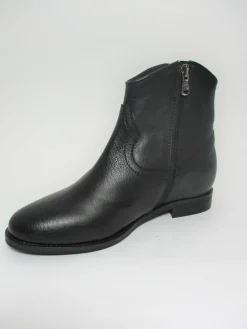 Tronchetto texano pelle donna VALERY 2009 nero<Valery Calzature Sale