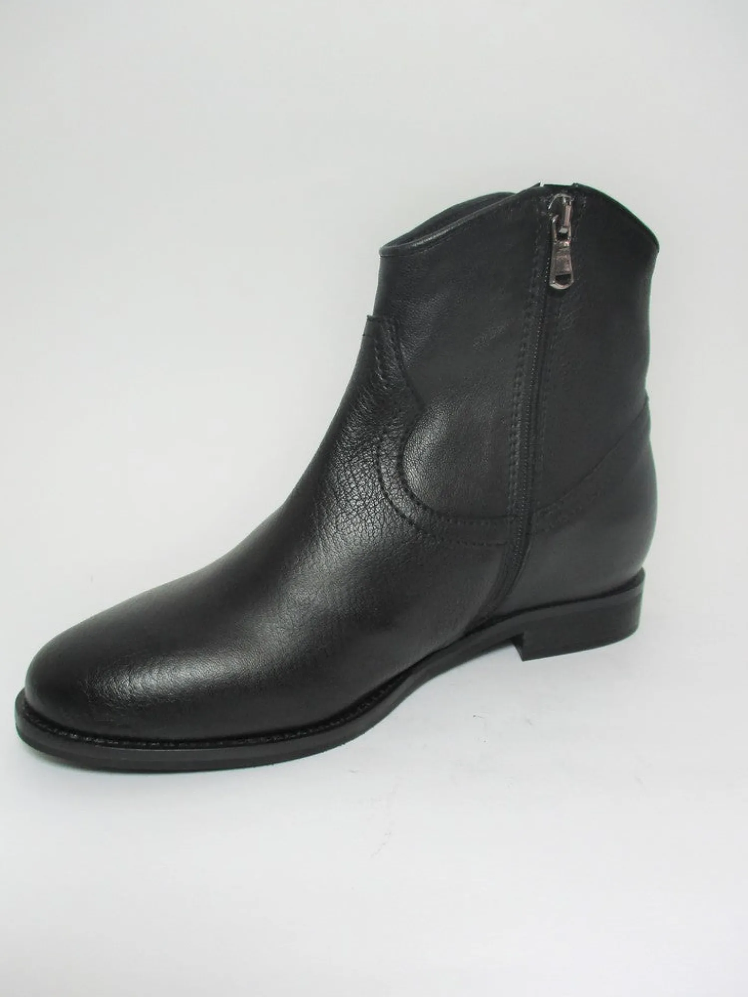 Tronchetto texano pelle donna VALERY 2009 nero<Valery Calzature Sale